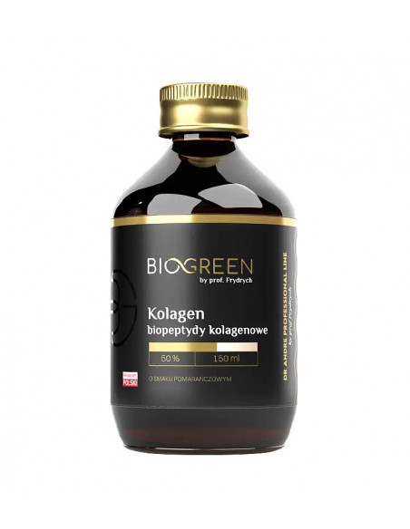 Kolagen - biopeptydy kolagenowe 50% - 150 ml Biogreen