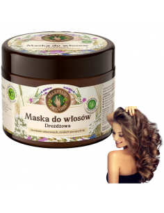 Maska  Drożdżowa do włosów - 300 ml - Receptury Zielarki