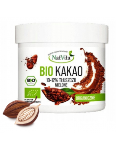 Prawdziwe Kakao - BIO - mielone (10-12% tłuszczu) 200 g