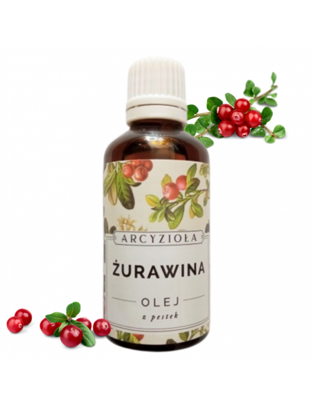 olej z pestek żurawiny