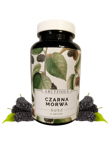 ARCYZIOŁA Czarna Morwa - susz z owoców -140 g