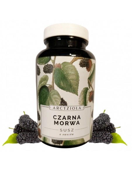 ARCYZIOŁA Czarna Morwa - susz z owoców -140 g