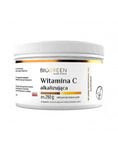 Witamina C - alkalizująca - 250 g - Biogreen - by prof. Frydrych