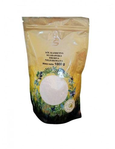 Sól Kłodawska drobna 1 kg Stanlab