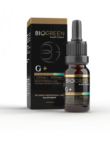 Olejek CBG 10% - 10 ml -  Biogreen - by prof. Frydrych