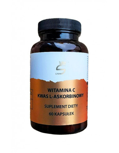 Witamina C - Kwas L askorbinowy 60 kaps. Stanlab
