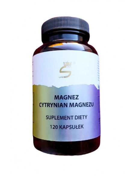 Cytrynian magnezu - 60 kaps. Stanlab