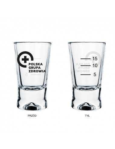 Miarka z podziałką 5-15 ml - szklana