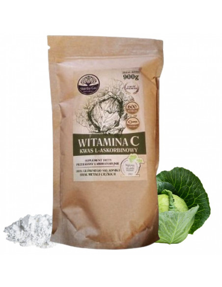 Witamina C z kapusty 900g nowa