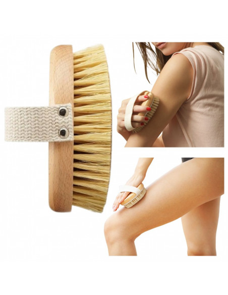 Szczotka bambusowa do masażu