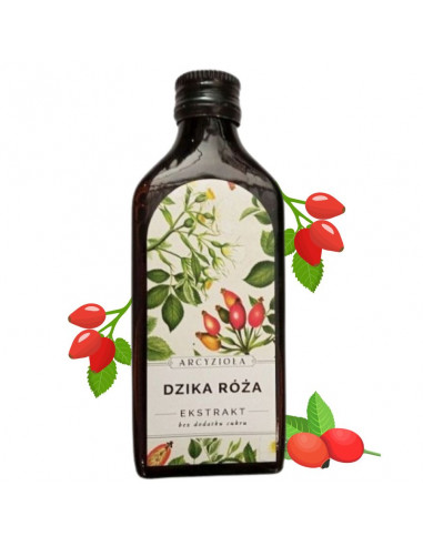 Dzika Róża 100% ekstrakt z soku