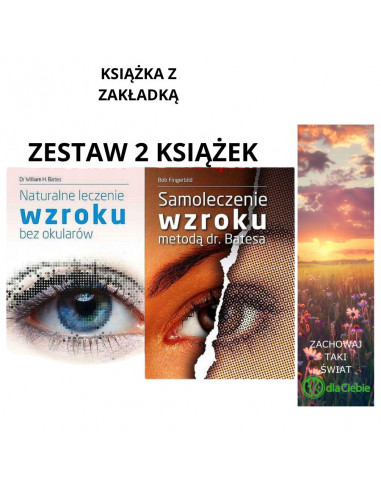 Zestaw książek - Naturalne leczenie wzroku i Samoleczenie wzroku