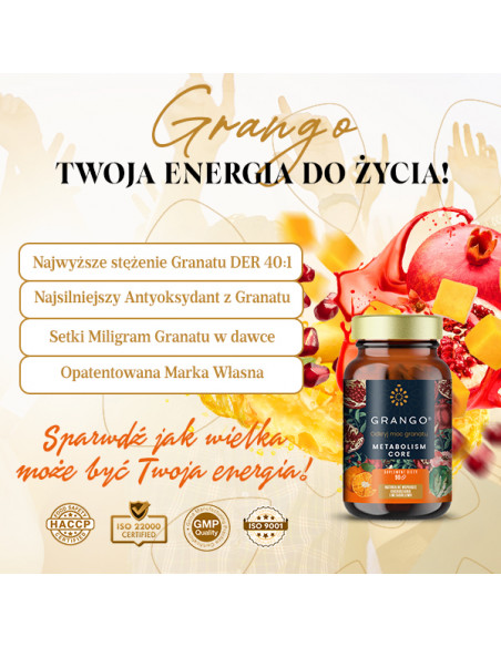 GRANGO Metabolism Core - 90 kaps.