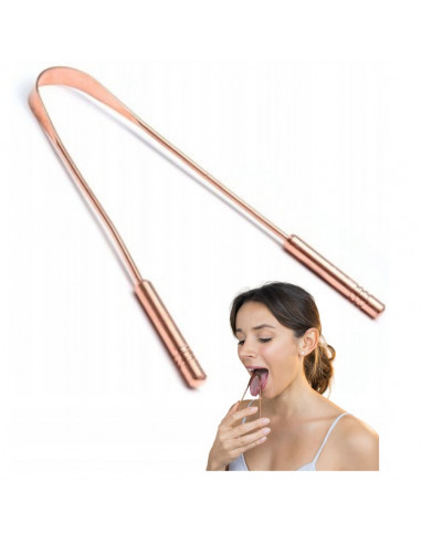 Miedziany Czyścik do czyszczenia języka