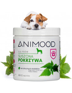 Pokrzywa dla psów - zdrowa sierść - 70 g Animood