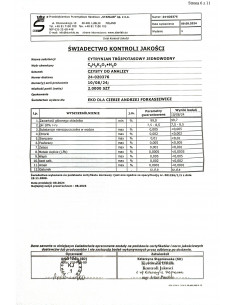 Cytrynian tripotasowy jednowodny  CZDA 1kg Stanl 2