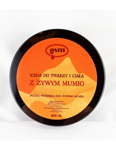 Krem z żywym Mumio do twarzy i ciała - 200 ml