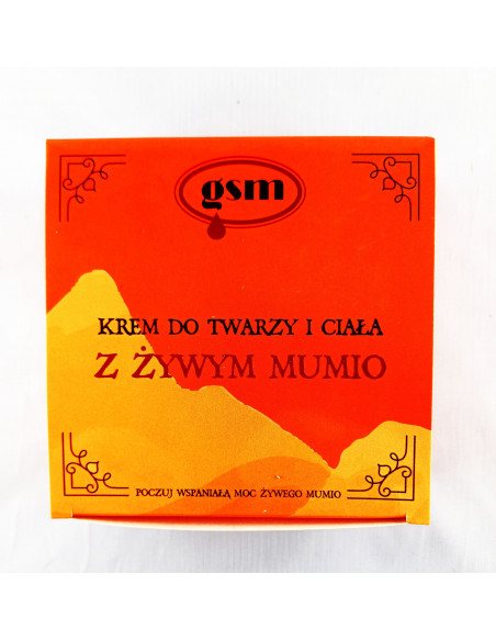 Krem z żywym Mumio do twarzy i ciała - 200 ml