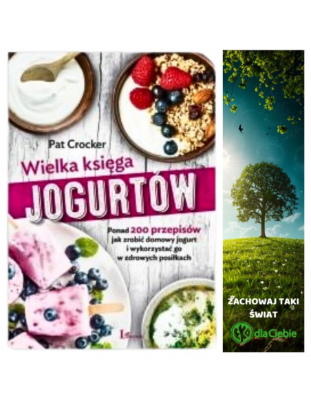 Książka "Wielka ksiega jogurtów" Pat Crocker