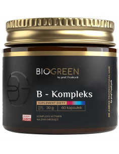 Witamina B-kompleks - 60 kaps. Biogreen