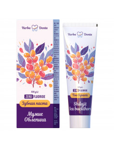 Pasta do zębów bez fluoru - mumio i rokitnik -100 g