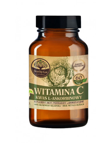 Witamina C z kapusty - 60 kaps. Skarby Gai