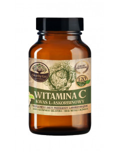 Witamina C z kapusty - 120 kaps. Skarby Gai