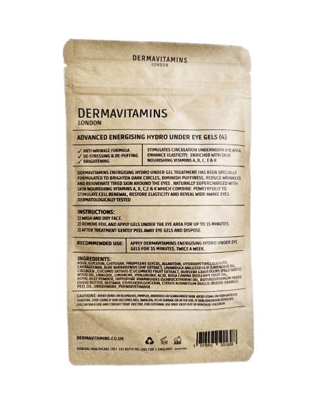Dermavitamins hydro eye - do suchych i zmęczonych okolic oczu - 4 szt.