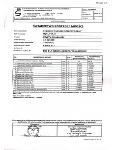 Chlorek magnezu sześciowodny CZDA 250g Stanlab 2