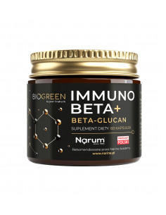 IMMUNO + Beta Glucan – probiotyki i betaglukany - Biogreen