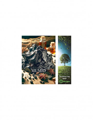 Zestaw Mumio Naturalis 50 gr i książka Mumio siła natury