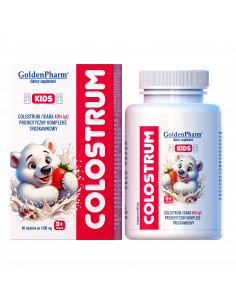 Colostrum Kids - Siara 40%IGG Probiotyk - 60 tabl.