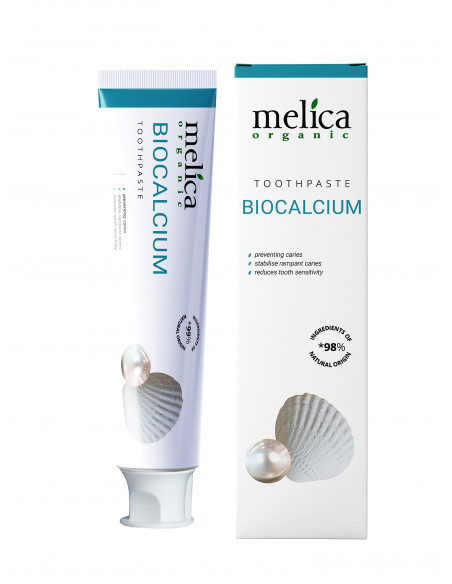 Naturalna Pasta do Zębów Bez Fluoru - Biocalcium - 100 ml
