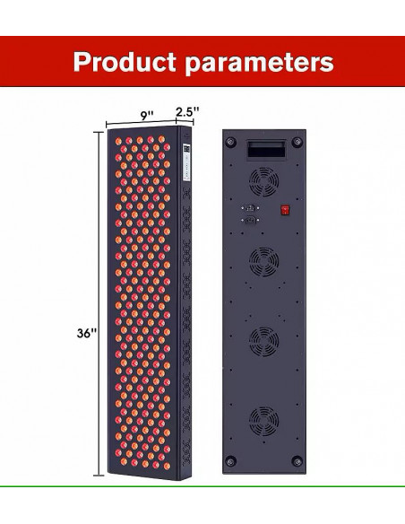 MitoHACKER PRO 1000 -terapia czerwonym światłem