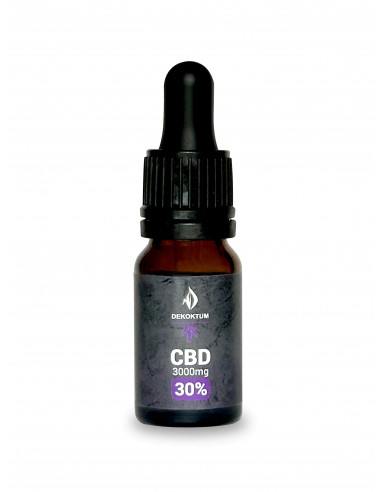 CBD 30% olejek konopny 10 ml  Dekoktum