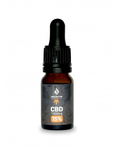 CBD 15% olejek konopny 10 ml  Dekoktum