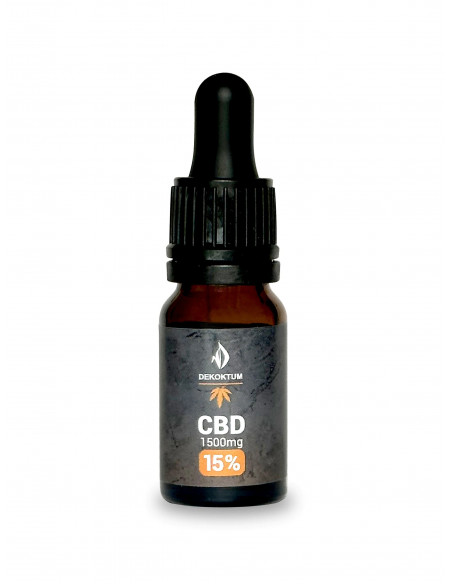 CBD 15% olejek konopny 10 ml  Dekoktum
