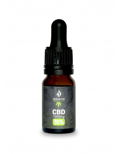 CBD 10% olejek konopny 10 ml  Dekoktum