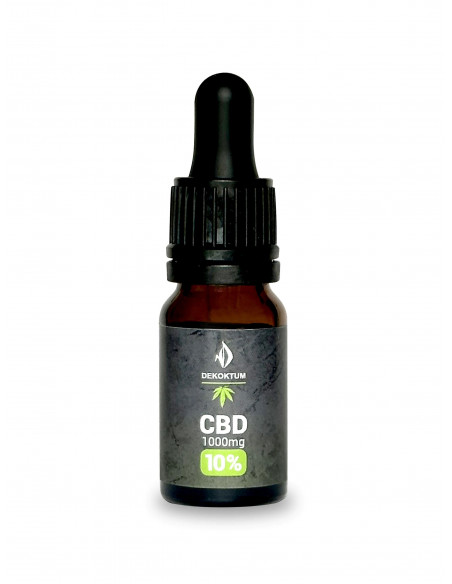 CBD 10% olejek konopny 10 ml  Dekoktum