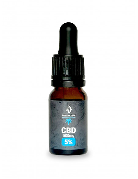 CBD 5% olejek konopny 10 ml  Dekoktum