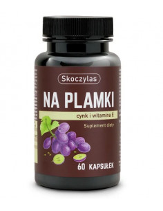 Na Plamki - cynk, beta karoten, witamina E - 60 kaps. Skoczylas