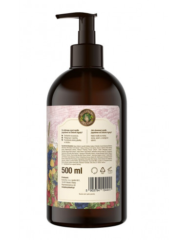 Mydło Jagodowe - Receptury Zielarki - 500 ml