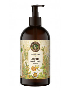 Mydło Miodowe - Receptury Zielarki -  500 ml