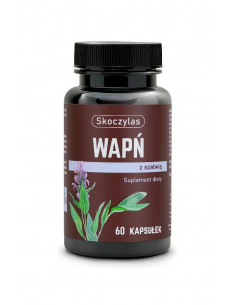 Wapń z szałwią - 60 kaps. Skoczylas
