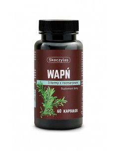 Wapń 3 formy z rozmarynem - 60 kaps. Skoczylas