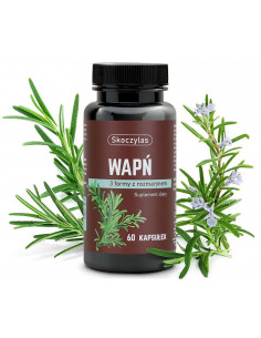 Wapń 3 formy z rozmarynem - 60 kaps. Skoczylas 2
