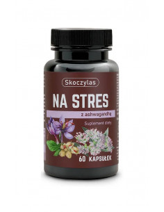 na Stres - ashwagandha, szafran, kozłek lekarski - 60 kaps. Skoczylas