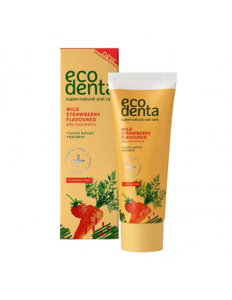 Pasta dla dzieci - bez fluoru - poziomka - 75ml