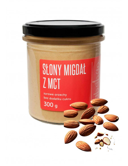 Słony migdał krem  300 g Coco Farm