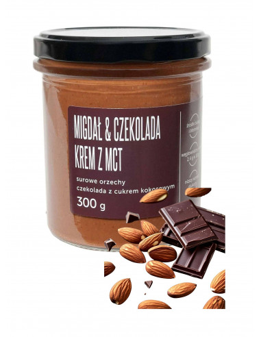 Czekolada migdał krem  300 g Coco Farm